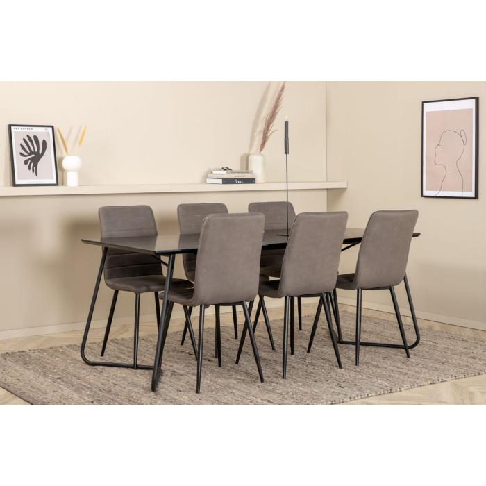 Rectangular Dining Set Petra, Windu
