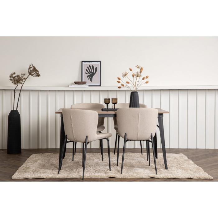 Rektangulär matgrupp Tempe, Modesto