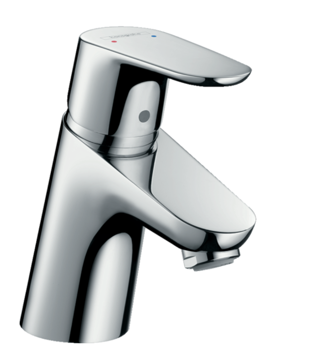 Focus 1-grepps tvättställsblandare 70 med push-open ventil