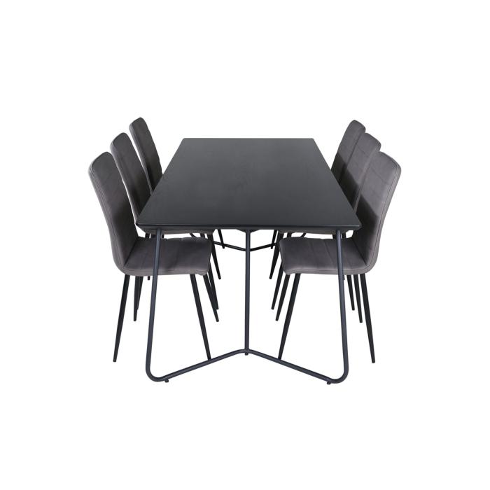 Rectangular Dining Set Petra, Windu