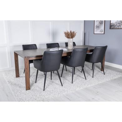 Rektangul&auml;r matgrupp Comfort, Slider