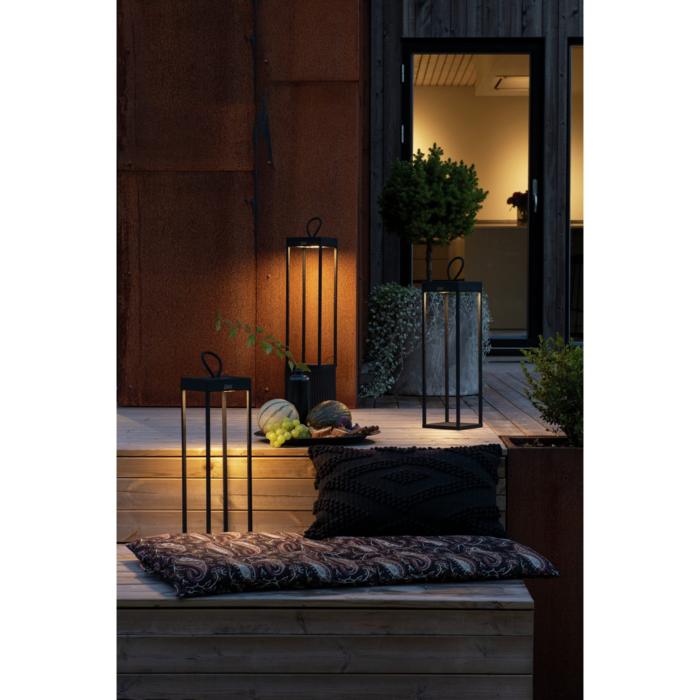 Lanterna Ravello USB Svart Dimbar