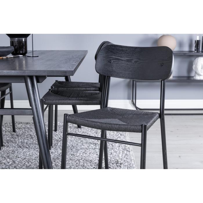 Rektangulär matgrupp Sleek, Polly