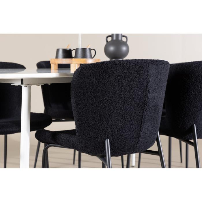 Rektangulär matgrupp Silar, Modesto