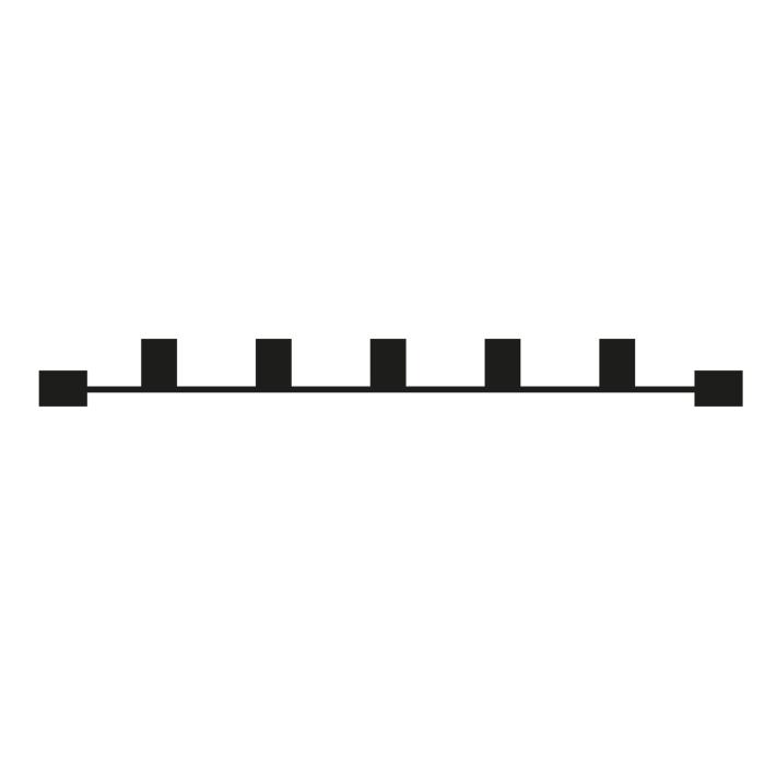 Grenkoppling Splitter - 6 sockets