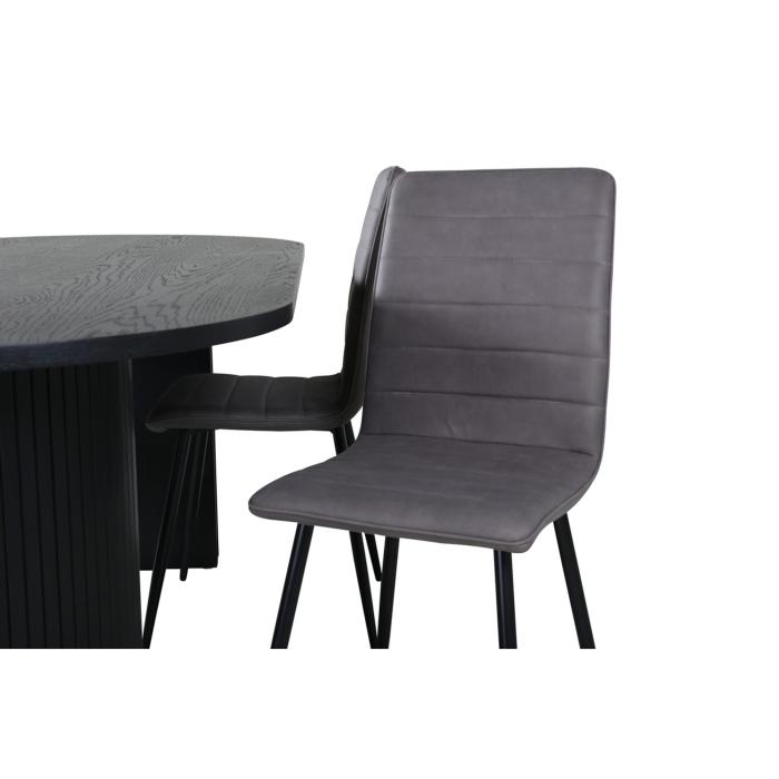 Oval Dining Set Bianca, Windu