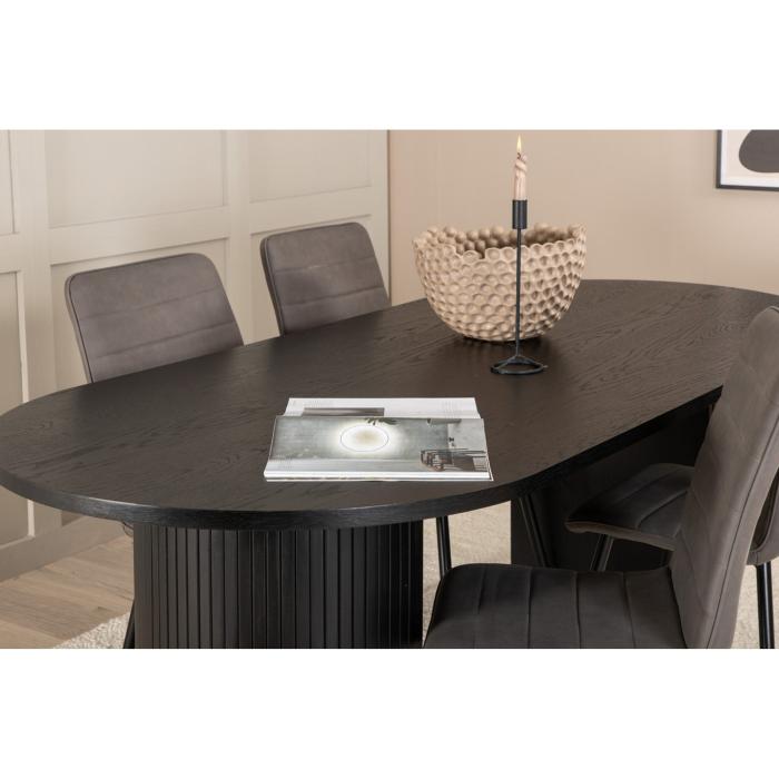 Oval Dining Set Bianca, Windu