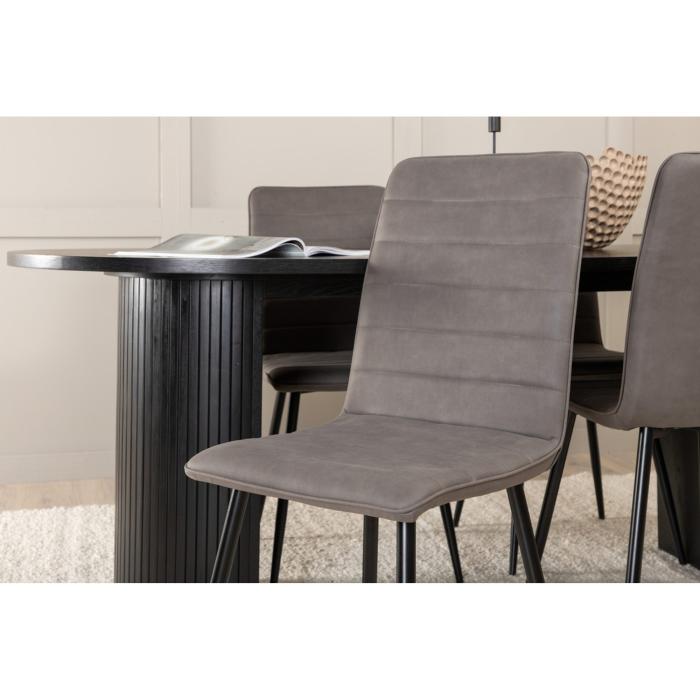 Oval Dining Set Bianca, Windu