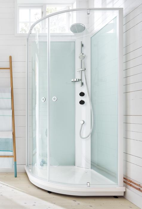 Duschkabin BRIC 4 med Pivotdörr