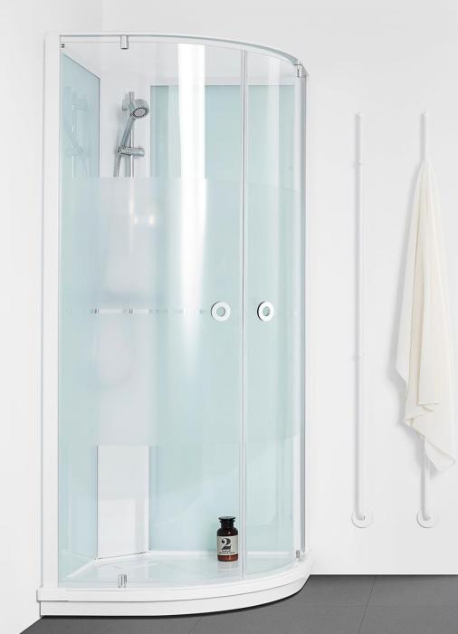 Duschkabin BRIC 5 med Pivotdörr