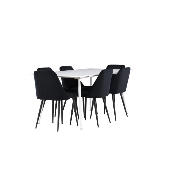 Rektangulär matgrupp Silar, Night