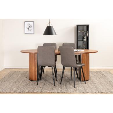 Oval Dining Set Bianca, Windu