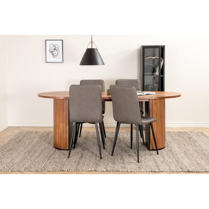 Oval Dining Set Bianca, Windu