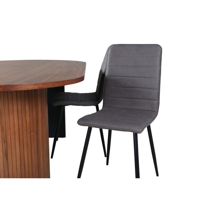 Oval Dining Set Bianca, Windu