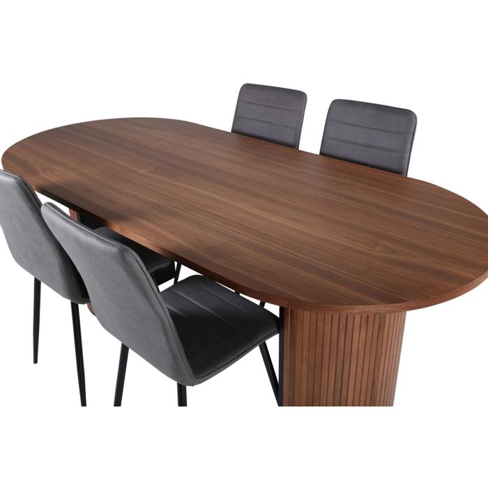 Oval Dining Set Bianca, Windu