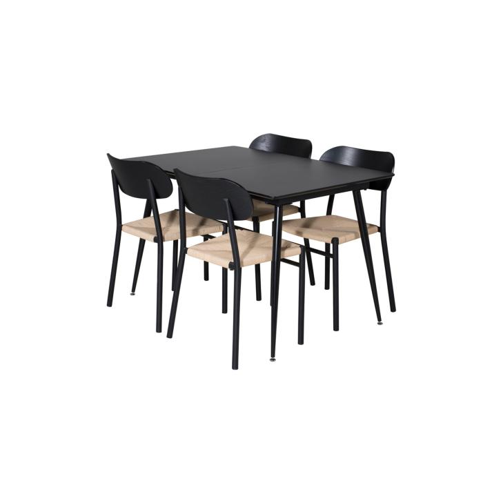 Rektangulär matgrupp Polly, Silar