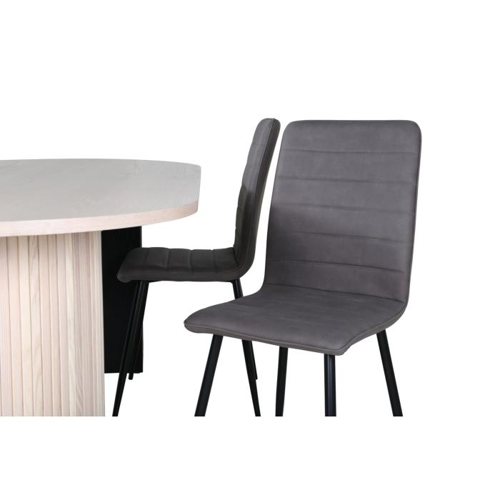 Oval Dining Set Bianca, Windu