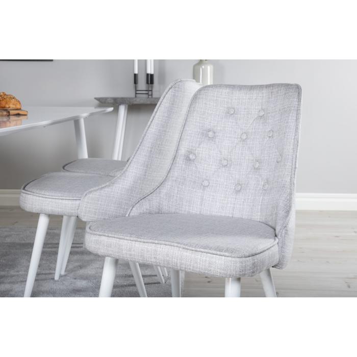 Rektangulär matgrupp Polar, Velvet Deluxe