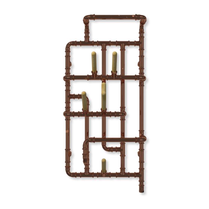 Handdukstork Pajak Elektrisk, Naturkoppar