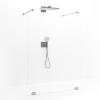 Sk&auml;rmv&auml;gg f&ouml;r Dusch Grace Walk in Shower