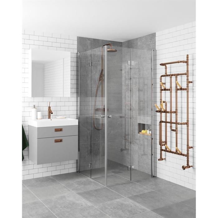 Handdukstork Pajak Elektrisk, Naturkoppar