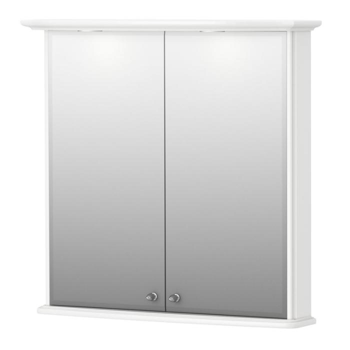 Spegelskåp Sekel med Över- & Underbelysning 75