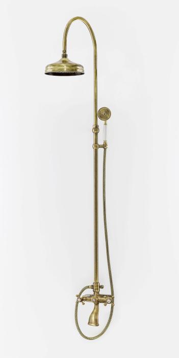 Takduschset Windsor för Badkar med Lady 2-grepps Badkarsblandare 150cc