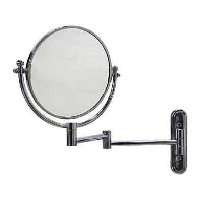 Rakspegel med L&auml;nkarm Krom