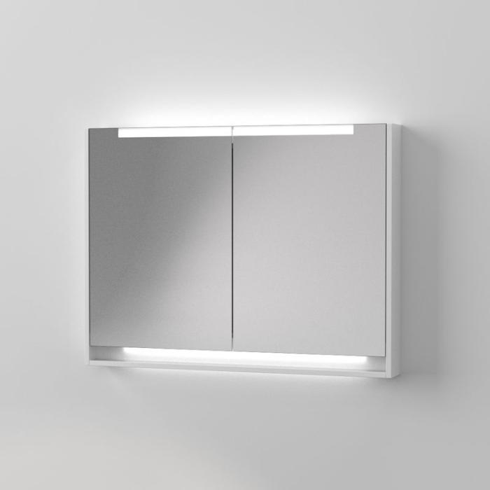 Spegelskåp Gripen med LED Över- & Underbelysning 100