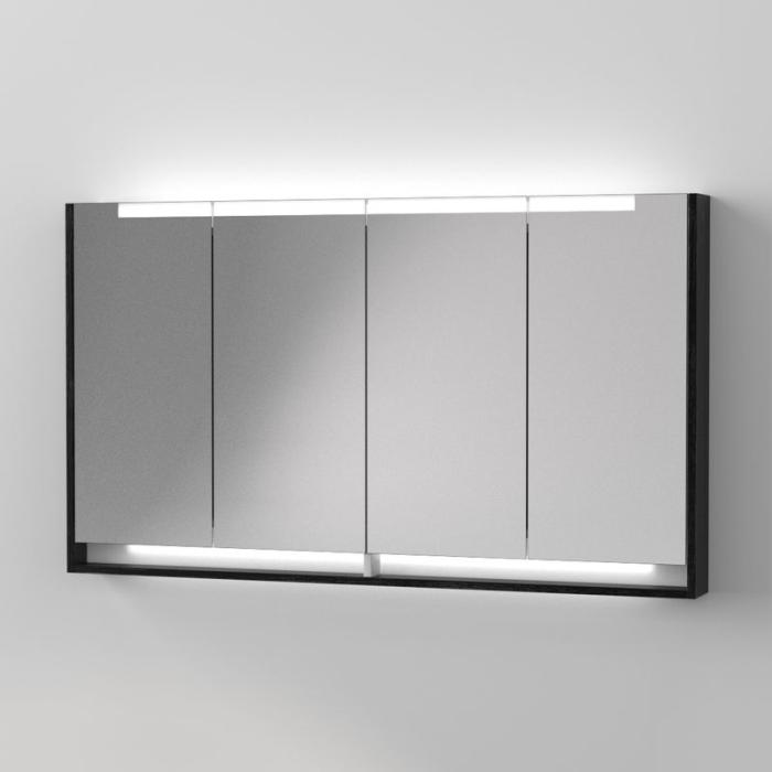 Spegelskåp Gripen med LED Över- & Underbelysning 130