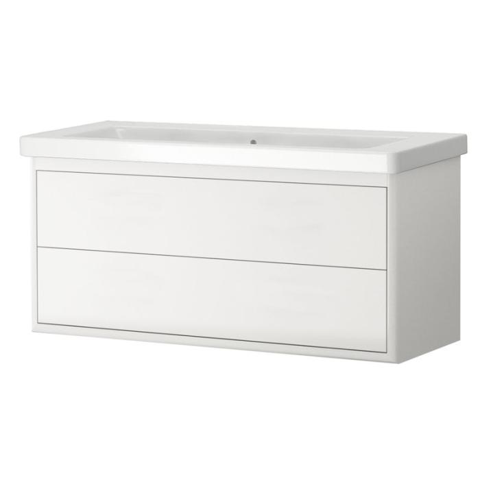 Tvättställ Vilan 130 Subway 2.0 Vit Porslin