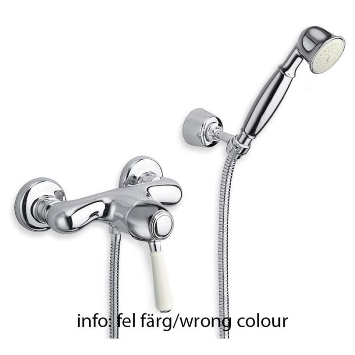 Duschblandare Cristina Art-Elite inkl Duschset Vitt Handtag