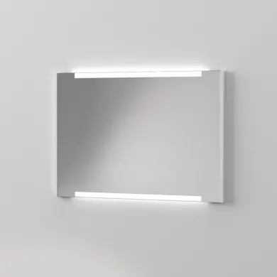 Spegel Gripen med LED &Ouml;ver- & Underbelysning 100