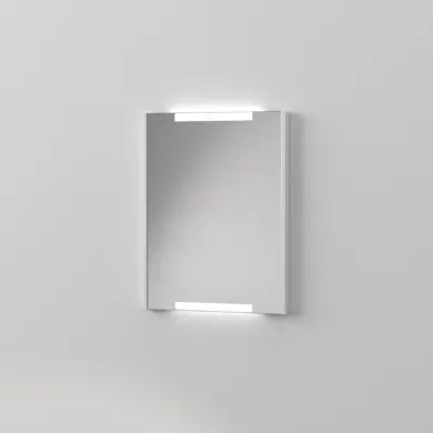 Spegel Gripen med LED &Ouml;ver- & Underbelysning 55