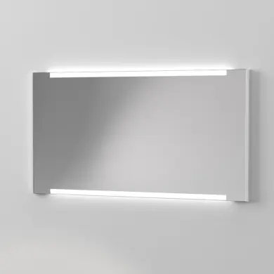 Spegel Gripen med LED &Ouml;ver- & Underbelysning 130