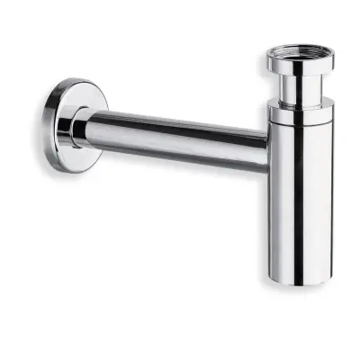 Vattenl&aring;s f&ouml;r Pop-up Ventil V&auml;gganslutning Krom