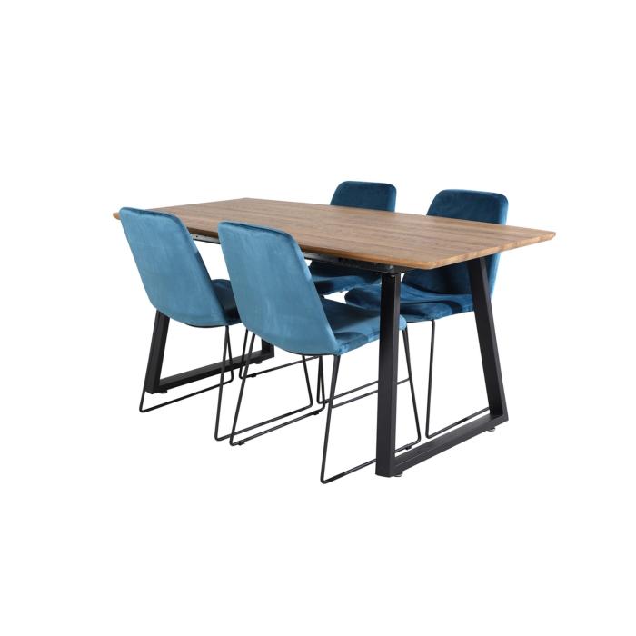 Rectangular Dining Set Inca, Muce