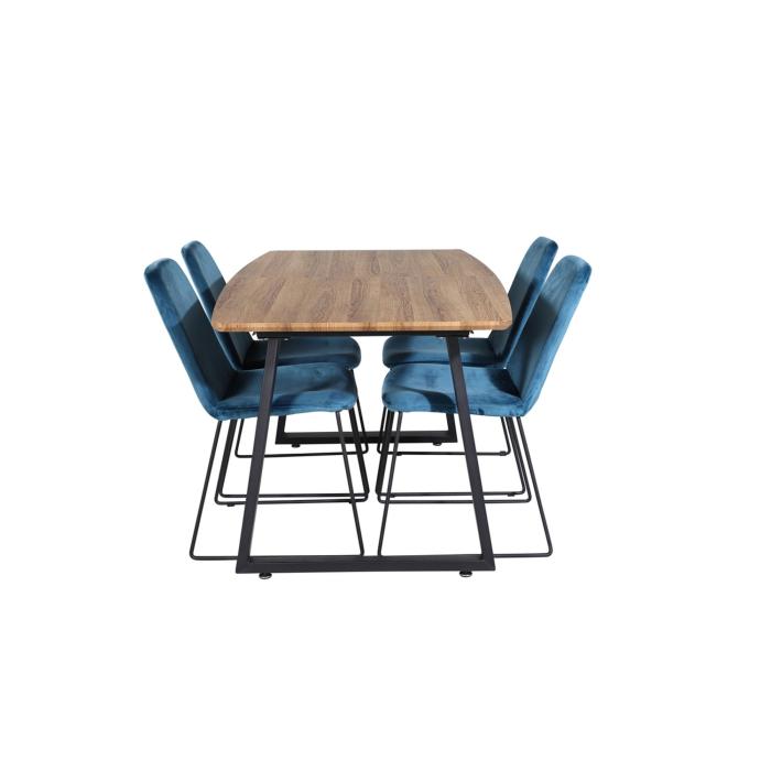 Rectangular Dining Set Inca, Muce