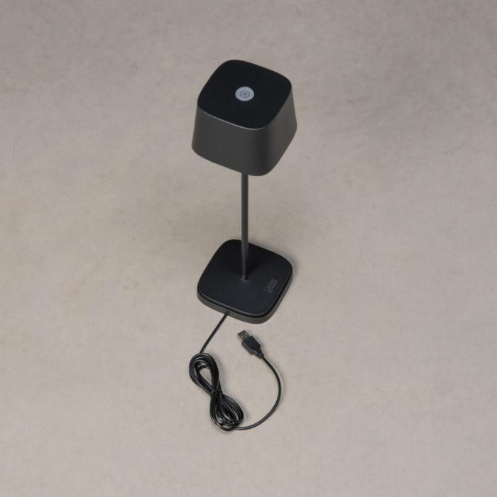 Bordslampa Ute Capri USB Dimbar