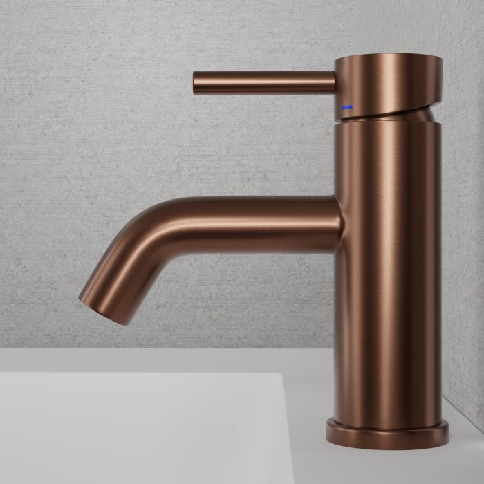 Tvättställsblandare Wave Steel