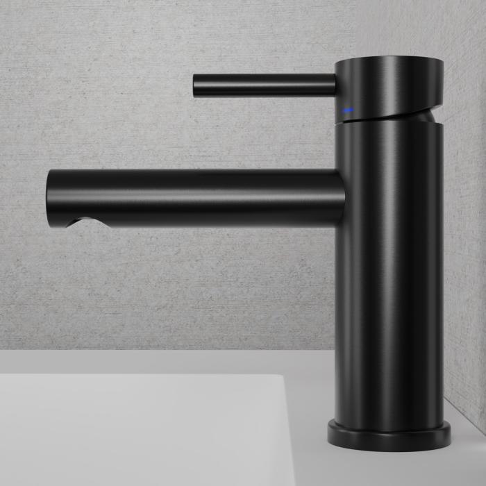 Tvättställsblandare Clear Steel