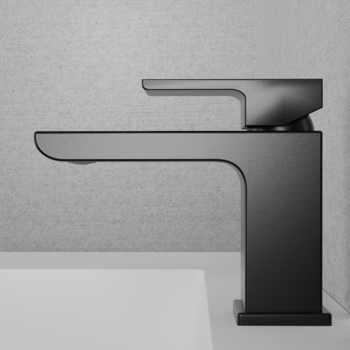 Tvättställsblandare Pure Steel