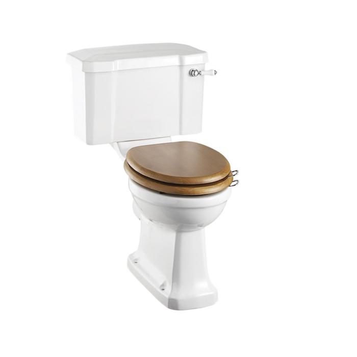 Toastol Rimless, Soft-close Smal cistern 44 & Spolvred i Krom