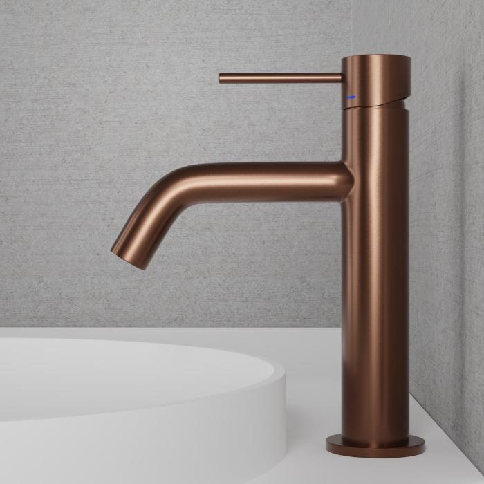 Tvättställsblandare Voyage Medium Steel