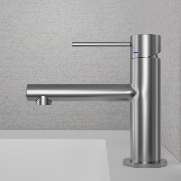 Tvättställsblandare Vertex Steel