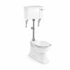 Toastol Mellanh&ouml;g Standard Bred Cistern 52, S-l&aring;s, Soft-close, Vred, R&ouml;rkit