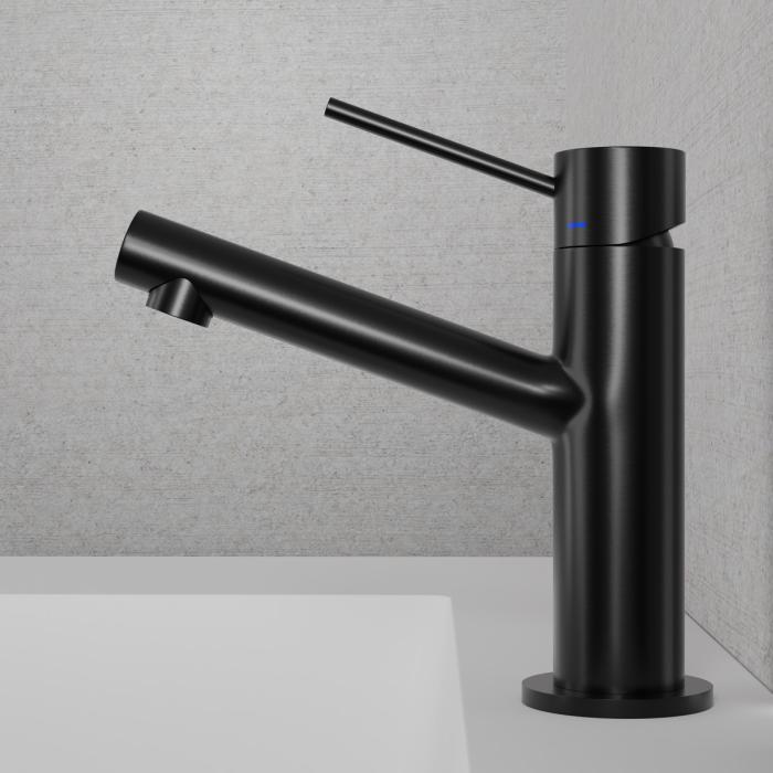 Tvättställsblandare Vector Steel