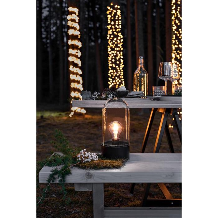 Dekorationslampa Ute B/O Lanterna LED Timer 6h