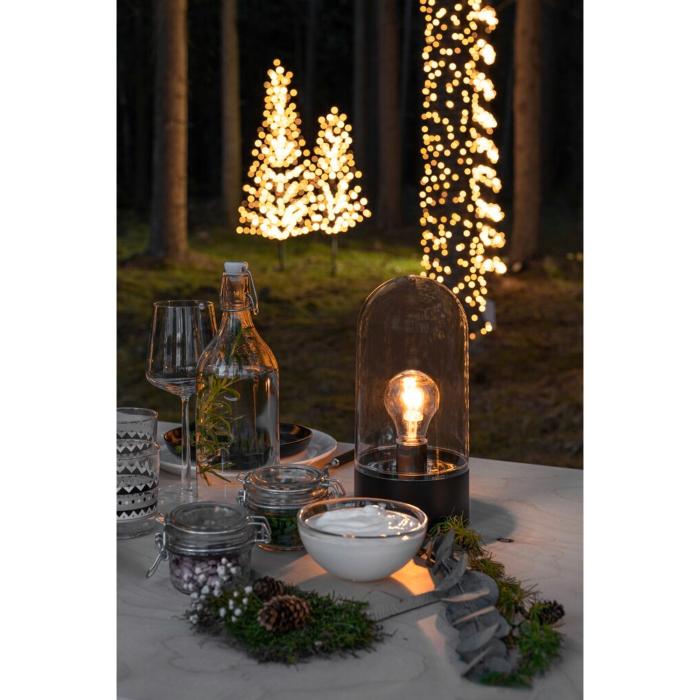 Dekorationslampa Ute B/O Lanterna LED Timer 6h