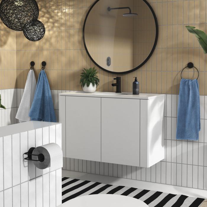 Toalettpappershållare Puck Självhäftande 134mm